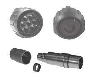 GM modular series circular connectors