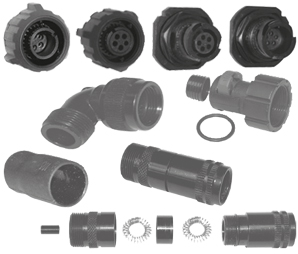 GB series connectors with EMI shielding(outdoor application)