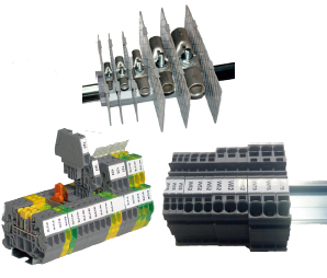 TAGS AND STRIPS FOR TERMINAL BLOCKS DIRECT MOUNTING