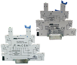 EURO 88 RELAY INTERFACE EMPTY SOCKET - 6,3MM THICKNESS